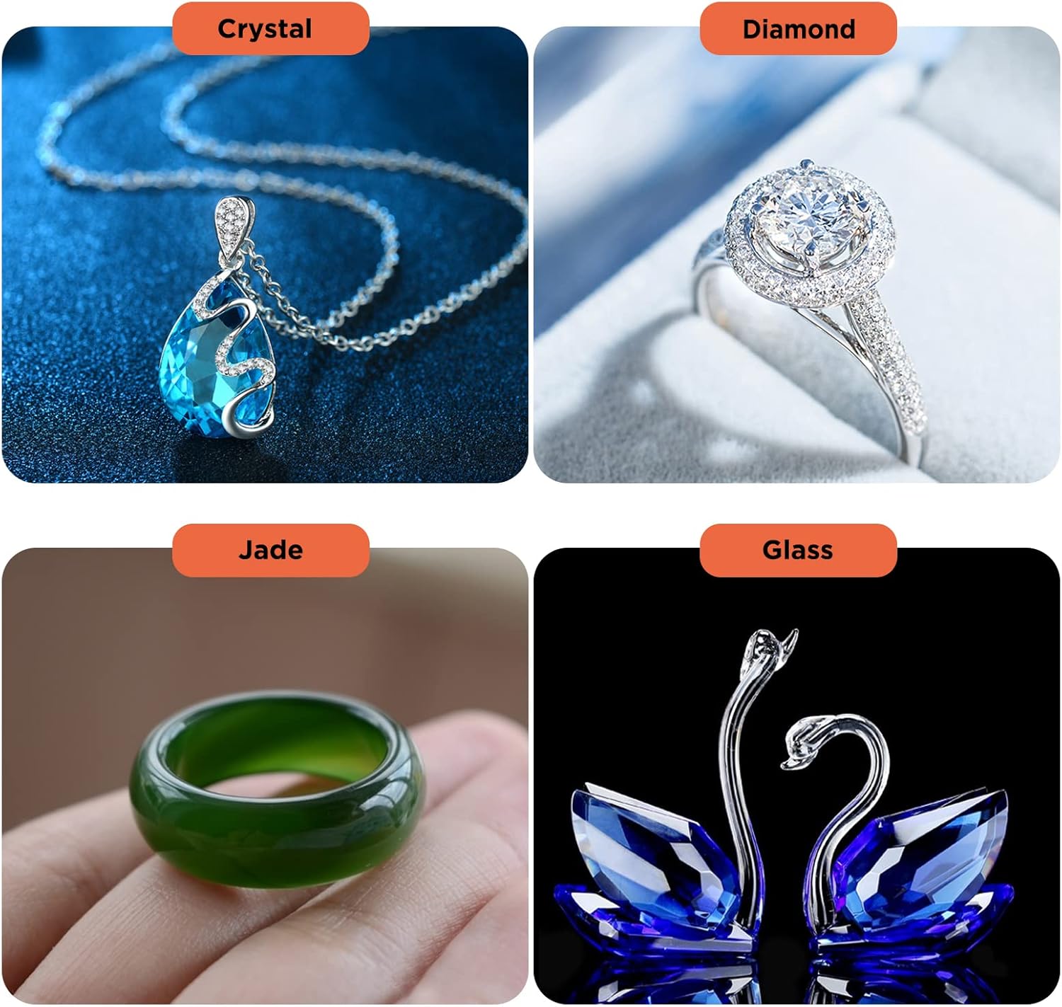 Professional Diamond Tester, Gem Tester Pen Portable Electronic Diamond Tool for Jewelry Jade Ruby Stone